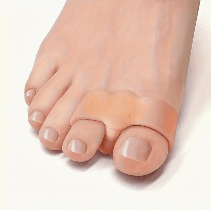 CozyToes - Miękkie silikonowe separatory palców